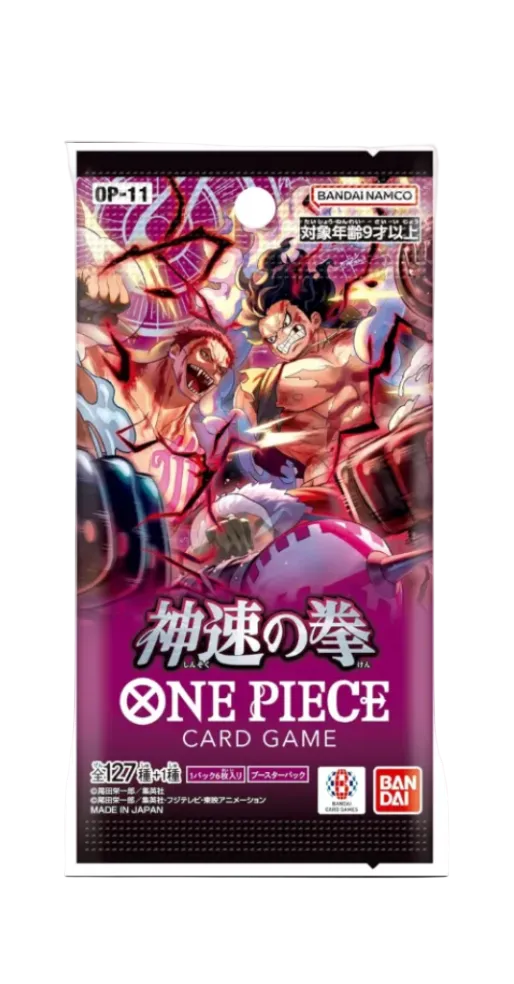 Booster One Piece – A Fist of Divine Speed (OP-11) [Japonais]