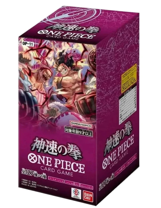 One Piece TCG - A Fist of Divine Speed OP-11 - Display Box (Jap)
