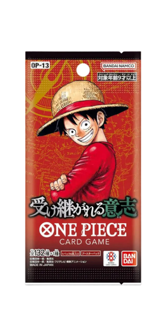 Booster One Piece – Carrying on His Will (OP-13) [Japonais]